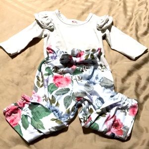 Girls fall/winter outfit. With matching headband